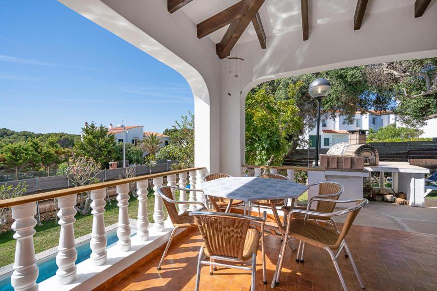 S'Auba Villa Exclusiva Con Piscina Privada De Agua Salada Y Horno De Pizza Es Mercadal Exterior photo
